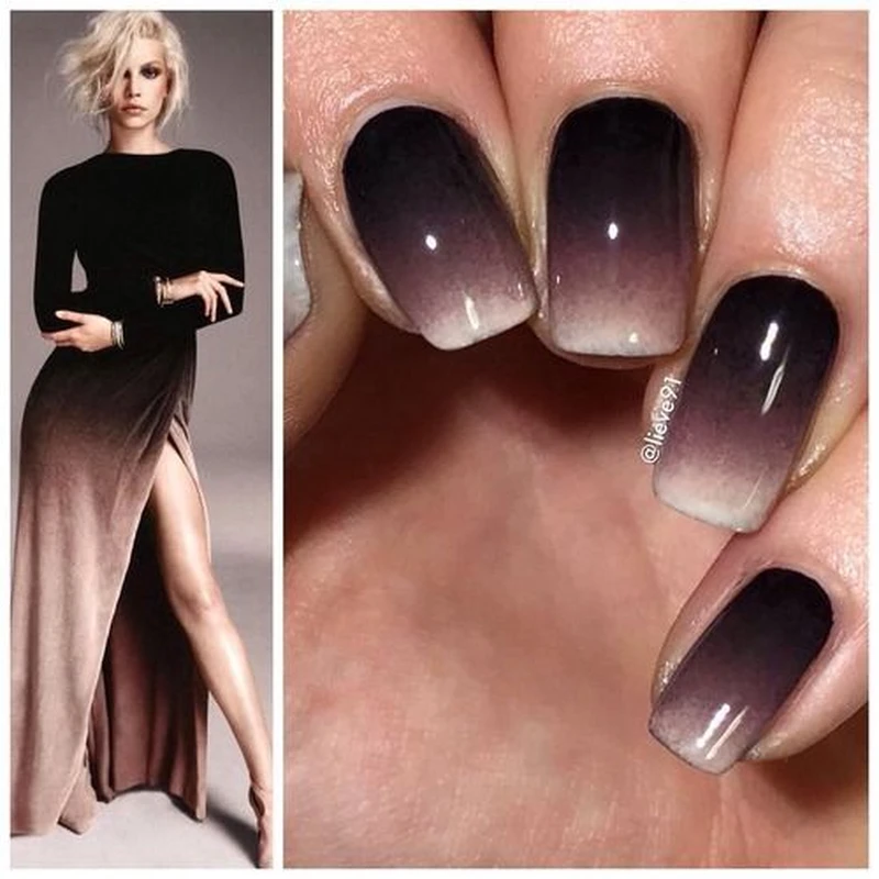 Kawowe ombre