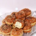 Mini pączki z serków homogenizowanych w cynamonowej posypce!
