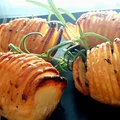 Ziemniaczki Hasselback
