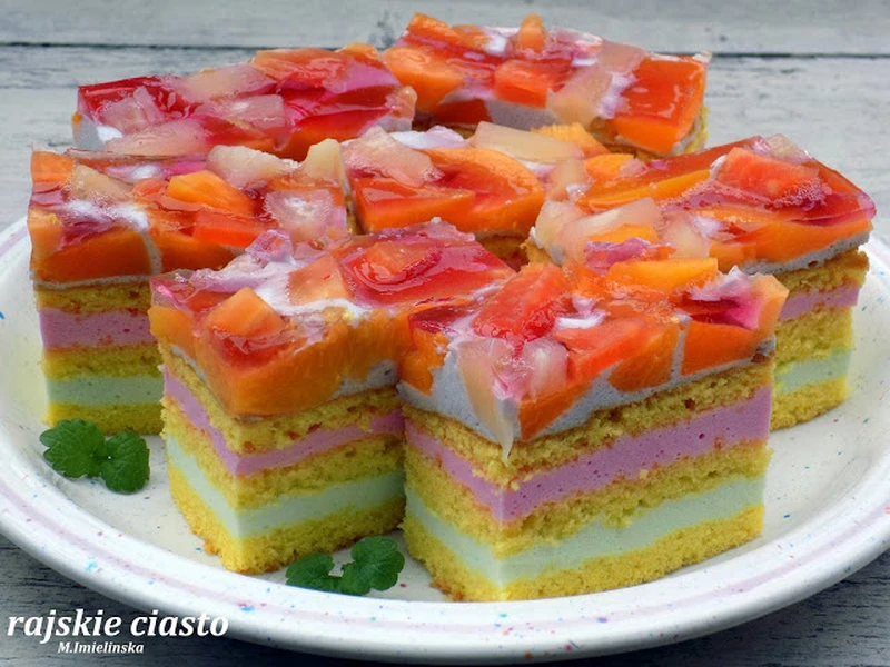 rajskie ciasto