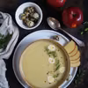 Jabłkowa zupa krem z chrzanem