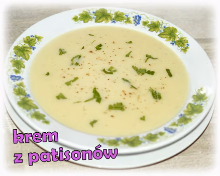 Zupa krem z patisonów