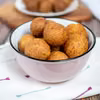 Wegańskie pączki z batatów bez glutenu