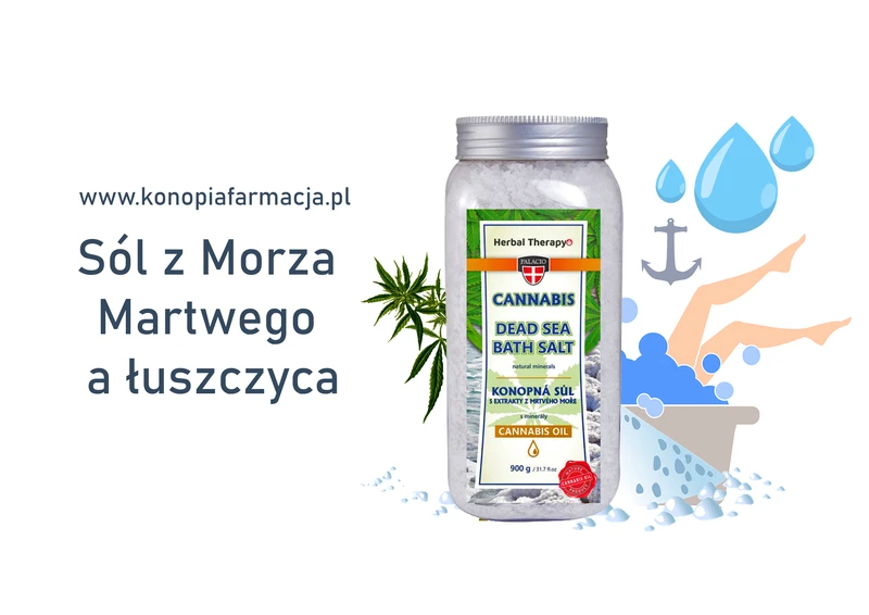 Sól z Morza Martwego a łuszczyca