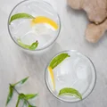 Prosta lemoniada imbirowa z miętą