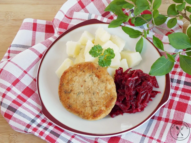 Pieczone kotlety mielone z indyka
