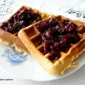 Gofry z mąki pełnoziarnistej (bez cukru)