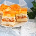 Ciasto z kaszą manną i owocami bez pieczenia