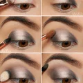 Halo smokey eyes