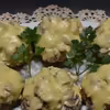 Mielone z pieczarkami