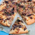 Pizza z lesnymi grzybami