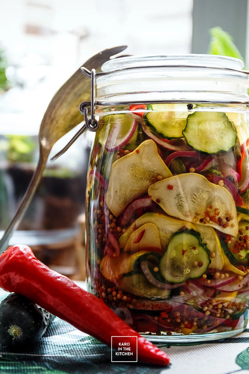 Pikle ekspresowe w 48h – relish do hot dogów i hamburgerów