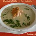 Zupa krem z łososia