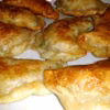 Pierogi z mięsem z rosołu i kiszoną kapustą