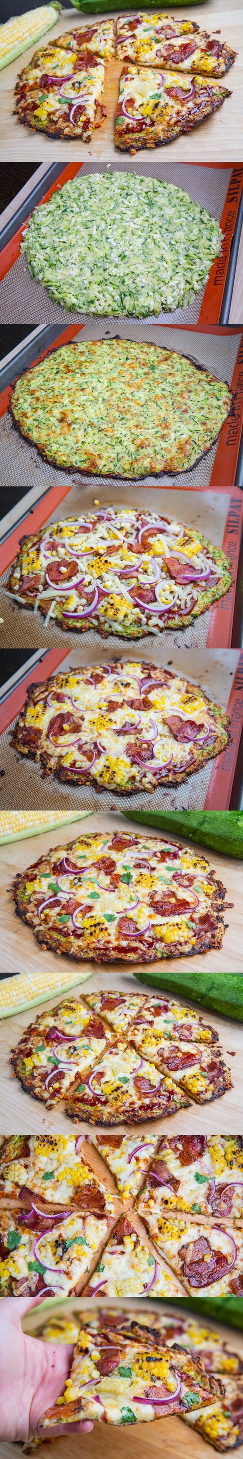 Pizza z cukinii.