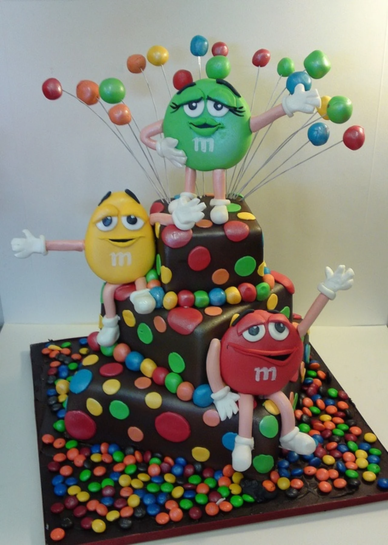 Torcik z m&m's