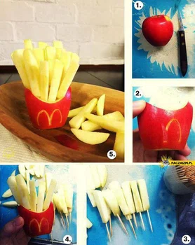 Pomysł na zdrowe frytki