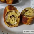 Krokiety z kapustą i grzybami