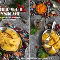 Pierogi dyniowe z pomarańczowym twarożkiem