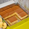 Ekspresowy budyniowiec z jabłkami