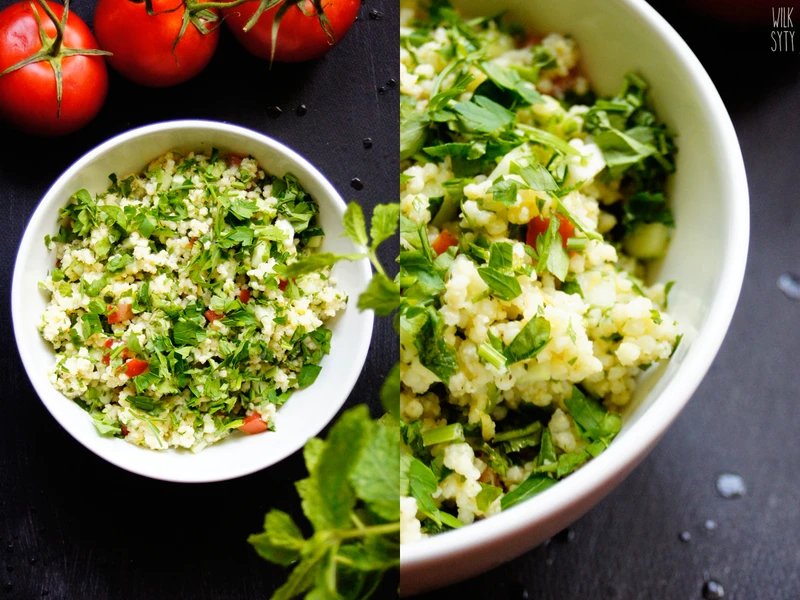 Tabbouleh z kaszą jaglaną (7 składników)