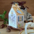 Domek z papieru do wydruku