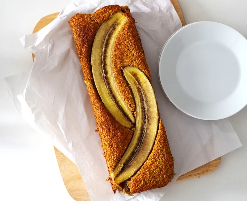 Ciasto bananowe bez mąki