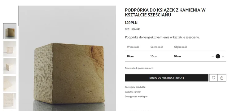 Zdjęcie Zara zaliczyła "wpadkę" sprzedając kamienie? Produkt zniknął, ale inny znów wywołał burzę! #2