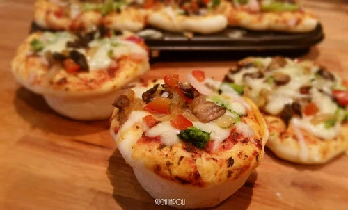 Mini pizzerki muffiny