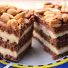 Ciasto snickers - bez pieczenia!