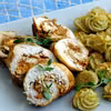 Roladki drobiowe z czerwonym pesto