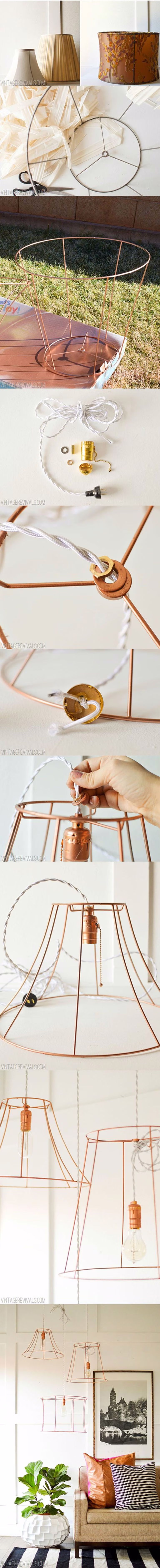 DiY- oryginalne żyrandole