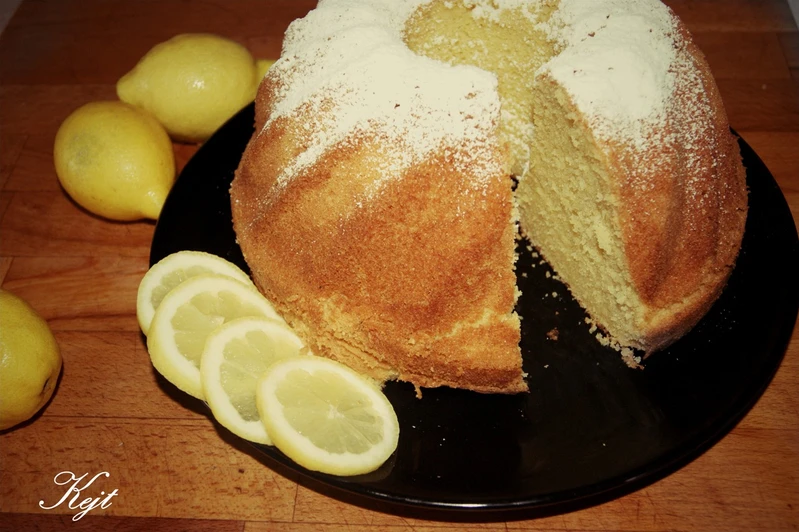 Na niespodziewanych gości - Babka cytrynowo - piaskowa