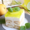 Ciasto gruszkowo-limonkowe -BEZ PIECZENIA