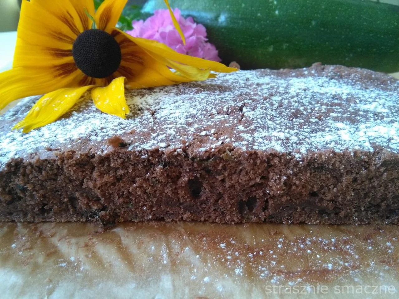 Kakaowe ciasto z cukinią (bezglutenowe)