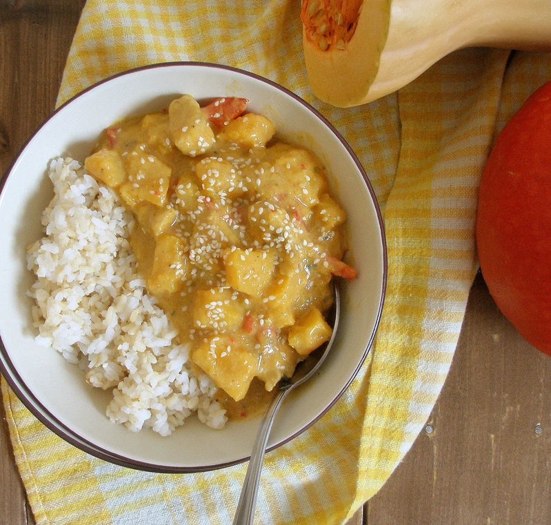 Curry dyniowe