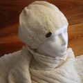 Wełniany komplet: beret + szal