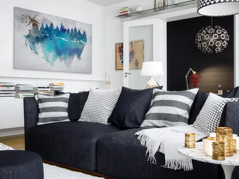 Sen o Atlantydzie - nowoczesny obraz na płótnie