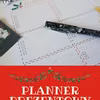 Świąteczny planner prezentowy - za darmo, do druku :)