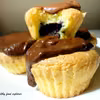 Muffinki omletowe z fit kremem czekoladowym