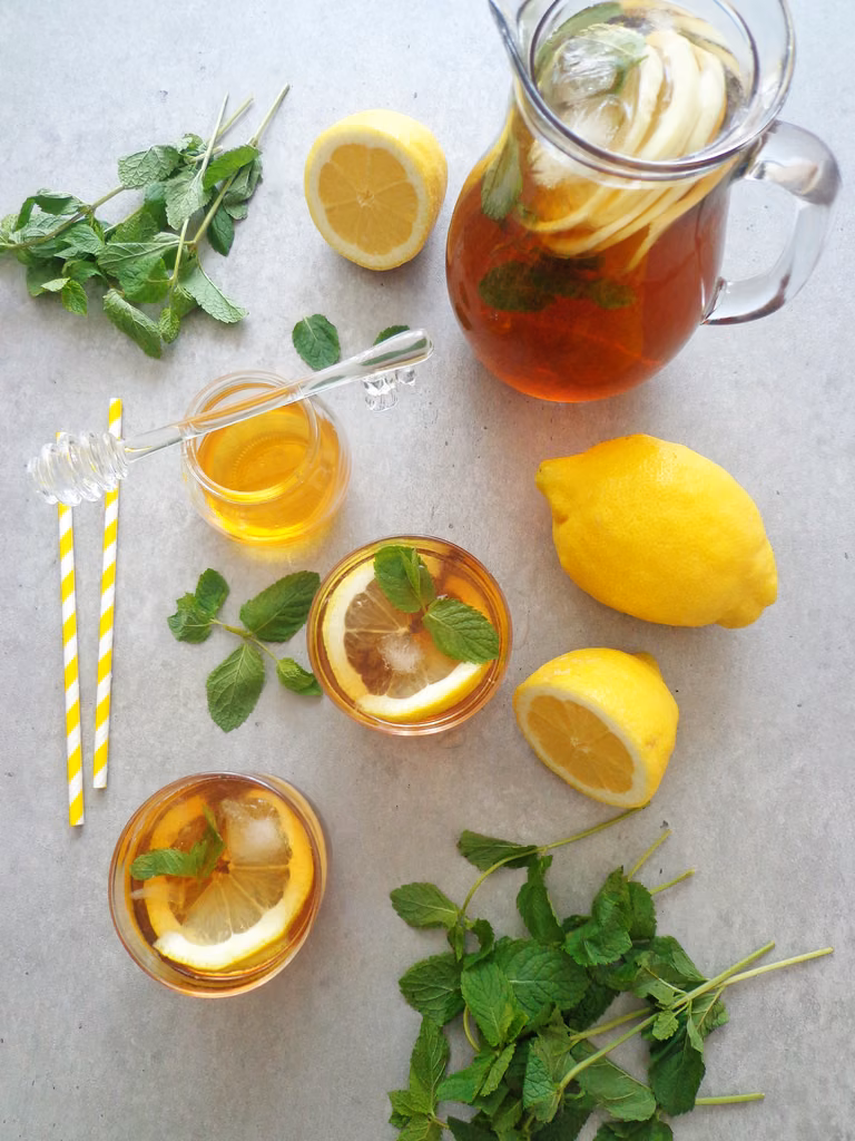 Cytrynowa ice tea