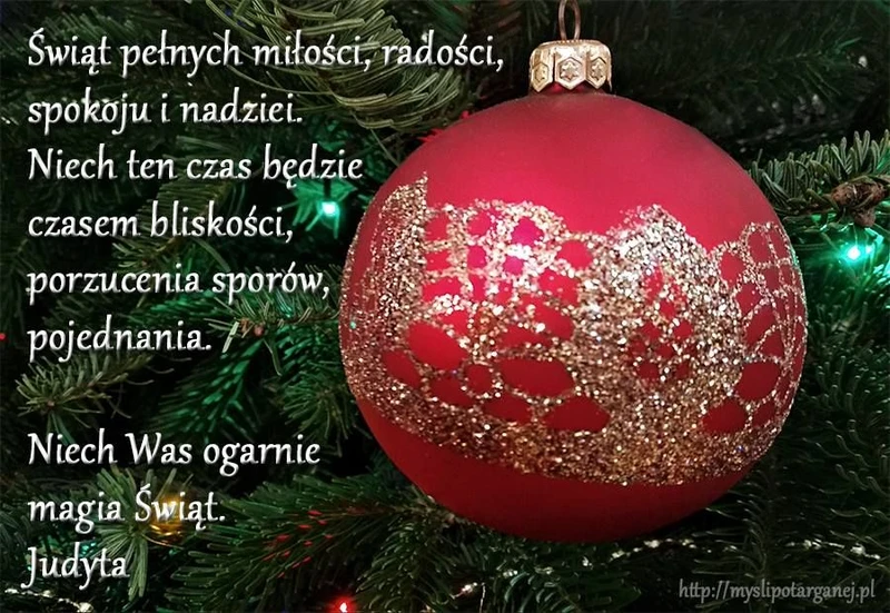 Niech Was ogarnie magia Świąt
