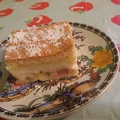 Kruche ciasto z rabarbarem i budyniem