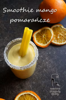 Smoothie z mango i pomarańczą
