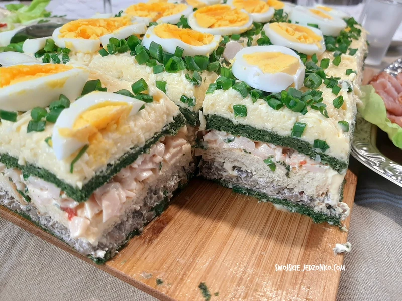 Tort sałatkowy - Hit każdej imprezy