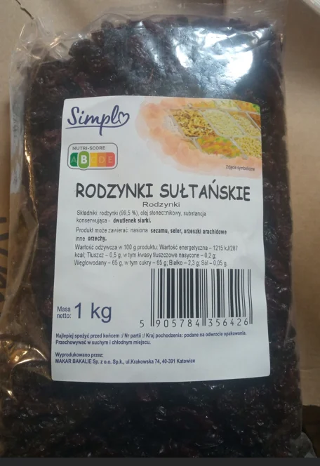 Zdjęcie Ostrzeżenie publiczne: Ochratoksyna A w rodzynkach - co musisz wiedzieć? #1