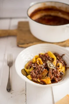 PAPPARDELLE Z RAGU Z KACZKI