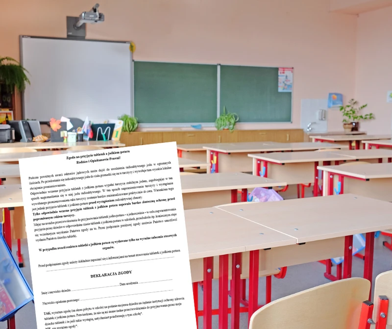 Czy wyrazić zgodę na podanie dziecku tabletki jodku potasu?