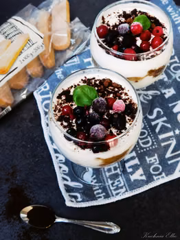 FIT tiramisu w pucharku