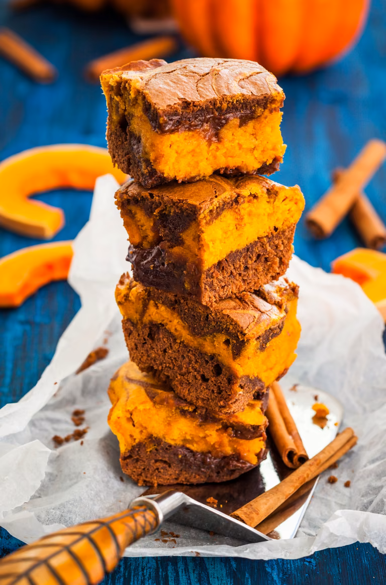 Prosty przepis na dyniowe brownie – Idealne ciasto na jesienne wieczory